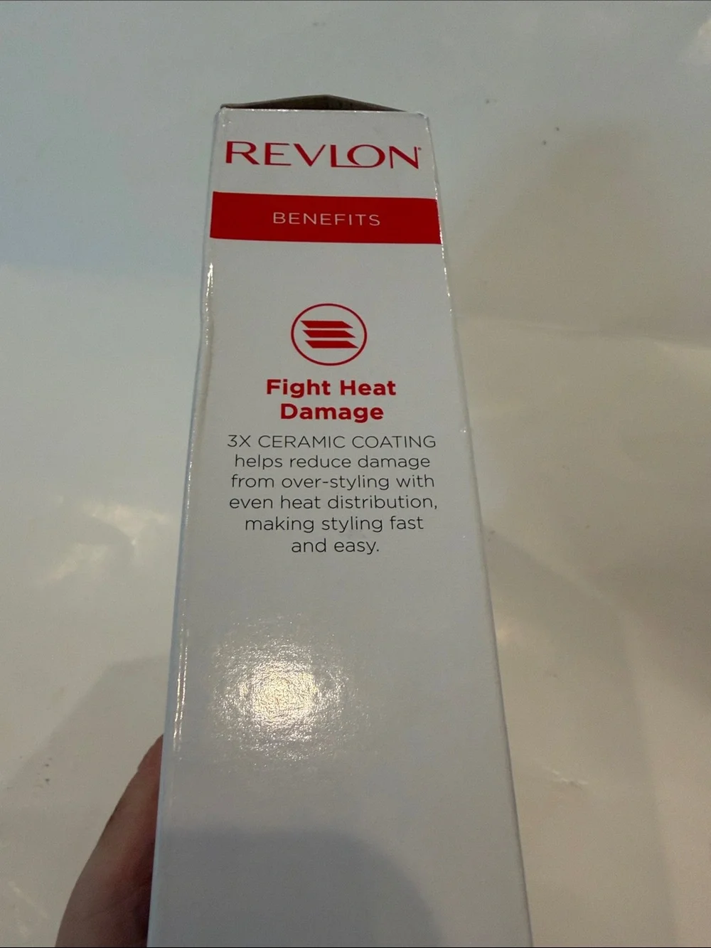 NWT Revlon 1 1/4” Ceramic Barrel Curling Iron Unopened Untested